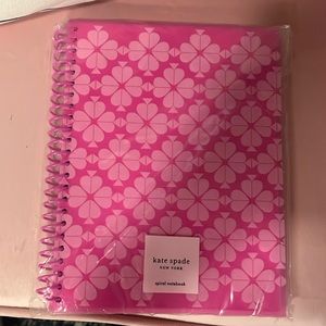 kate spade neon spiral notebook NWT